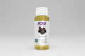 Bottle of NOW Solutions jojoba oil on a white background