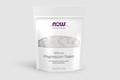 Package of NOW Solutions magnesium flakes on a white background