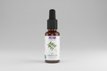 Bottle of NOW Solutions pure neem oil on a white background
