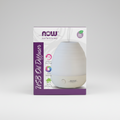 NOW Solutions USB Oil Diffuser packaging with product image and features on a white background