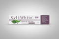 XyliWhite Neem & Tea Tree Toothpaste Gel packaging on a white background