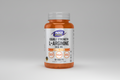 Supplement bottle labeled 'Double Strength L-Arginine 1000 mg' by NOW Sports on a white background.