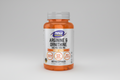 Supplement bottle labeled 'Arginine & Ornithine' by NOW Sports on a white background