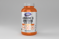 Supplement bottle labeled 'Arginine & Ornithine' by NOW Sports on a white background
