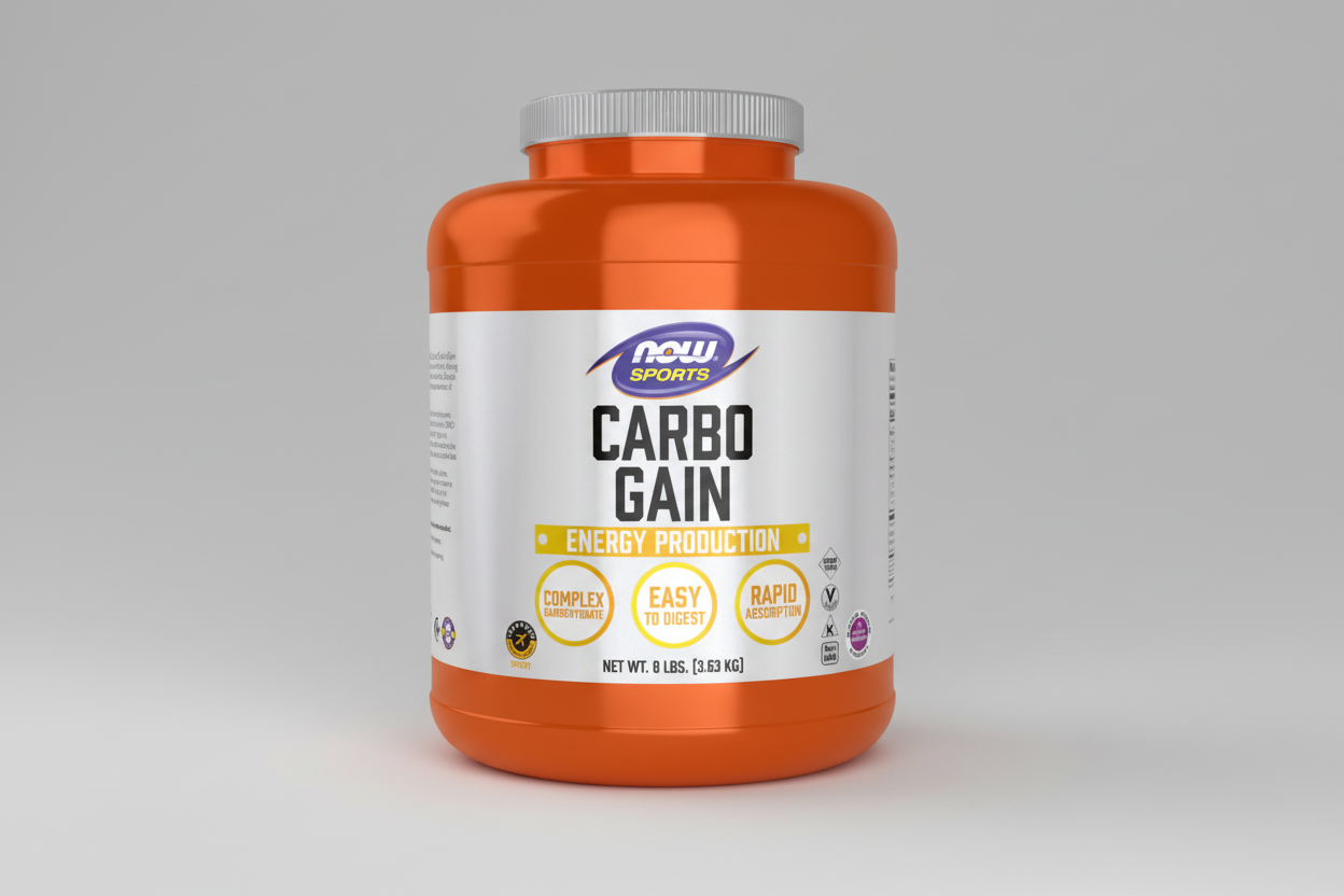 Now Sports Carbo Gain Powder 8 Lb
