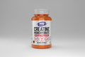 Supplement bottle labeled 'Creatine Monohydrate' by NOW Sports on a white background