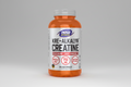 Supplement bottle labeled 'Kre-Alkalyn Creatine' by Now Sports on a white background