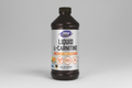 Bottle of NOW Sports Liquid L-Carnitine on a white background