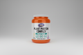 Orange container of Now Sports Plant Protein Complex on a white background