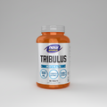 Supplement bottle labeled 'Tribulus' by NOW Sports on a white background