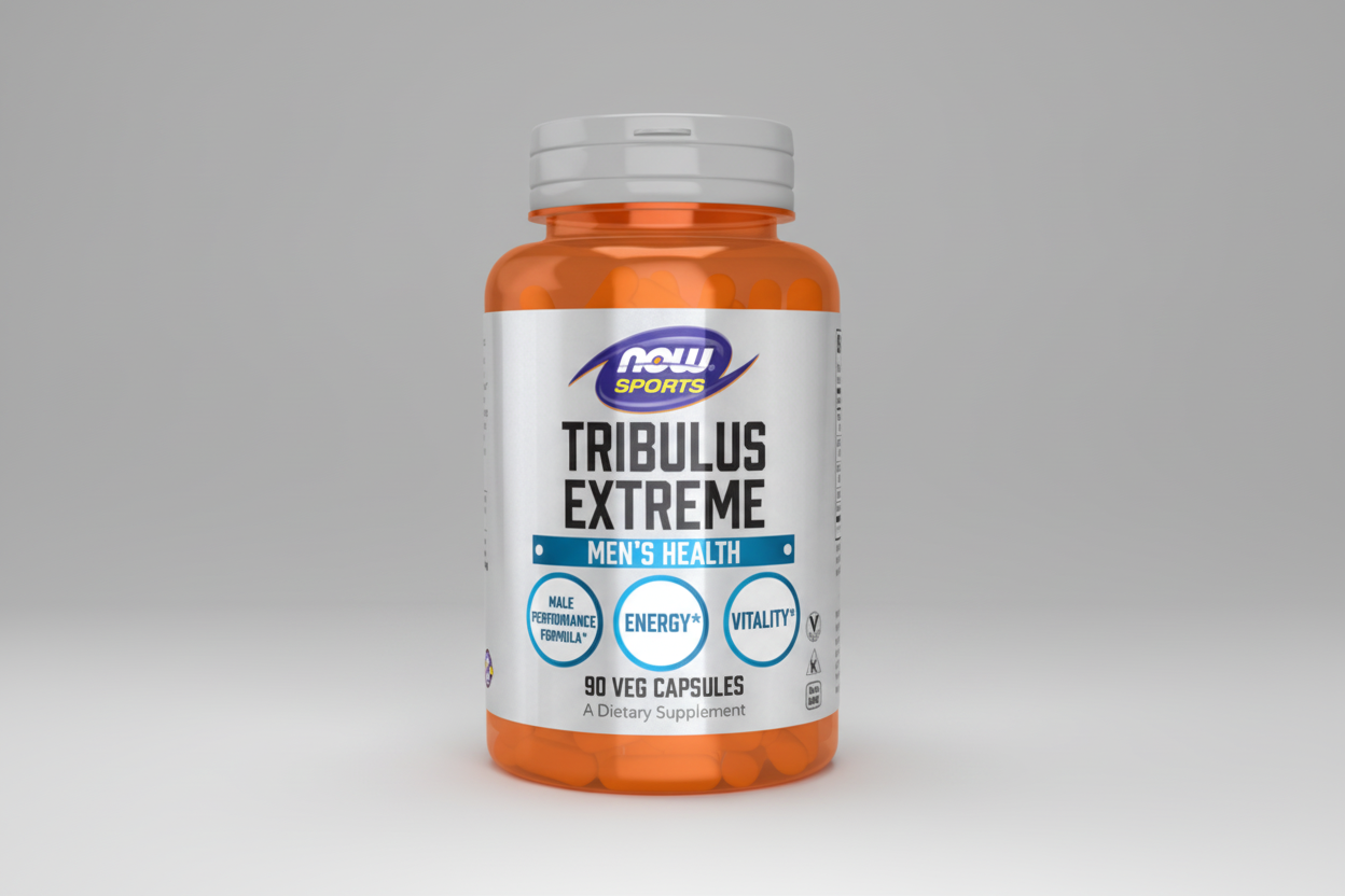 NOW Sports Tribulus Extreme 90 Veg Capsules bottle