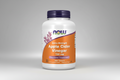 Bottle of Now Extra Strength Apple Cider Vinegar supplement on a white background