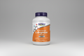 Supplement bottle labeled 'Double Strength L-Arginine 1000 mg' by NOW on a white background