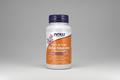 Supplement bottle labeled 'Extra Strength Beta-Glucans with ImmunEnhancer' by NOW on a white background