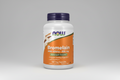 Supplement bottle labeled 'Bromelain' with NOW brand on a white background