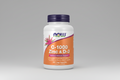 Supplement bottle labeled C-1000 Zinc & D-3 with NOW brand on a white background