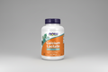 Supplement bottle labeled 'Calcium Lactate' with NOW brand on a white background