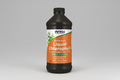 Bottle of Now Unflavored Liquid Chlorophyll on a white background