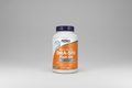 Double Strength DHA-500 Fish Oil supplement bottle with NOW label on a white background