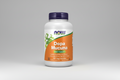 Supplement bottle labeled 'Dopa Mucuna' with NOW brand on a white background