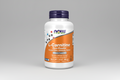 Supplement bottle of L-Carnitine Pure Powder with Now brand on a white background