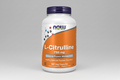 Supplement bottle labeled 'L-Citrulline 750 mg' by NOW on a white background