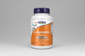 Supplement bottle labeled 'L-Cysteine 500 mg' with NOW brand on a white background