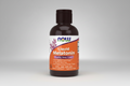 Liquid Melatonin supplement bottle with NOW label on a white background