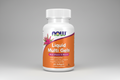 Supplement bottle labeled 'Liquid Multi Gels' by NOW on a white background