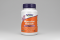 Supplement bottle labeled 'Macular Vision' with NOW brand on a white background
