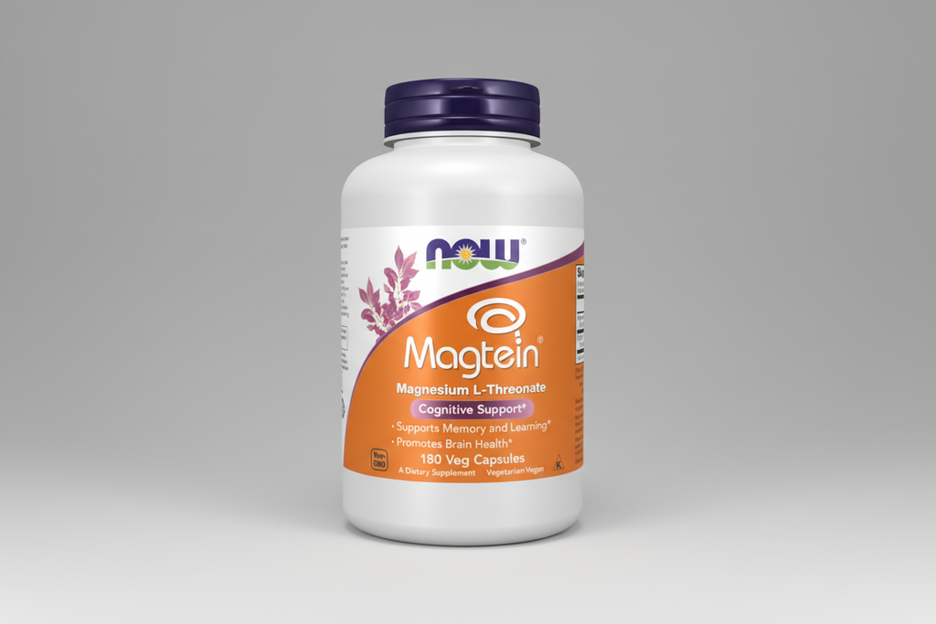 Now Vitamins Magtein 180 Veg Capsules