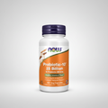 Probiotic supplement bottle with Now brand on a white background