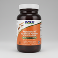Probiotic supplement bottle with NOW brand on a white background