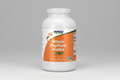 Bottle of Whole Psyllium Husks by NOW on a white background