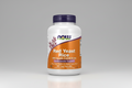 Supplement bottle labeled 'Red Yeast Rice' with NOW brand on a white background