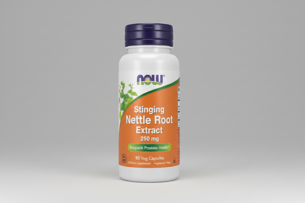 NOW Stinging Nettle Root Extract bottle with label