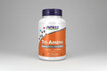 Supplement bottle labeled 'Tri-Amino' by NOW on a white background