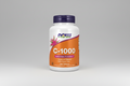 Supplement bottle labeled 'C-1000' with NOW brand on a white background