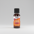 Bottle of Now Extra Strength Liquid Vitamin D-3 on a white background