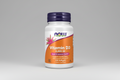 Supplement bottle labeled 'Vitamin D3 2,000 IU' by NOW on a white background