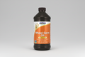 Bottle of NOW Wheat Germ Oil on a white background