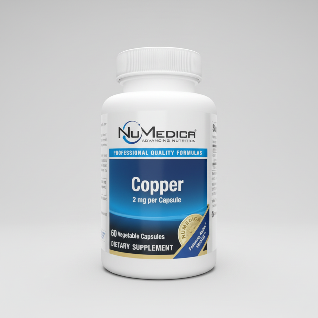 NuMedica Candidex dietary supplement bottle on a white background