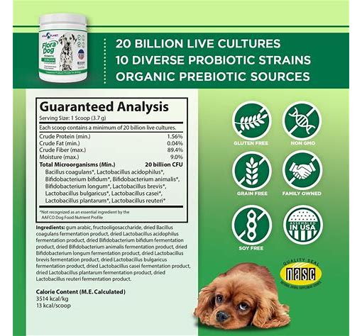 Vital Planet Flora DOG 20 Billion 10 Strain 111 grams