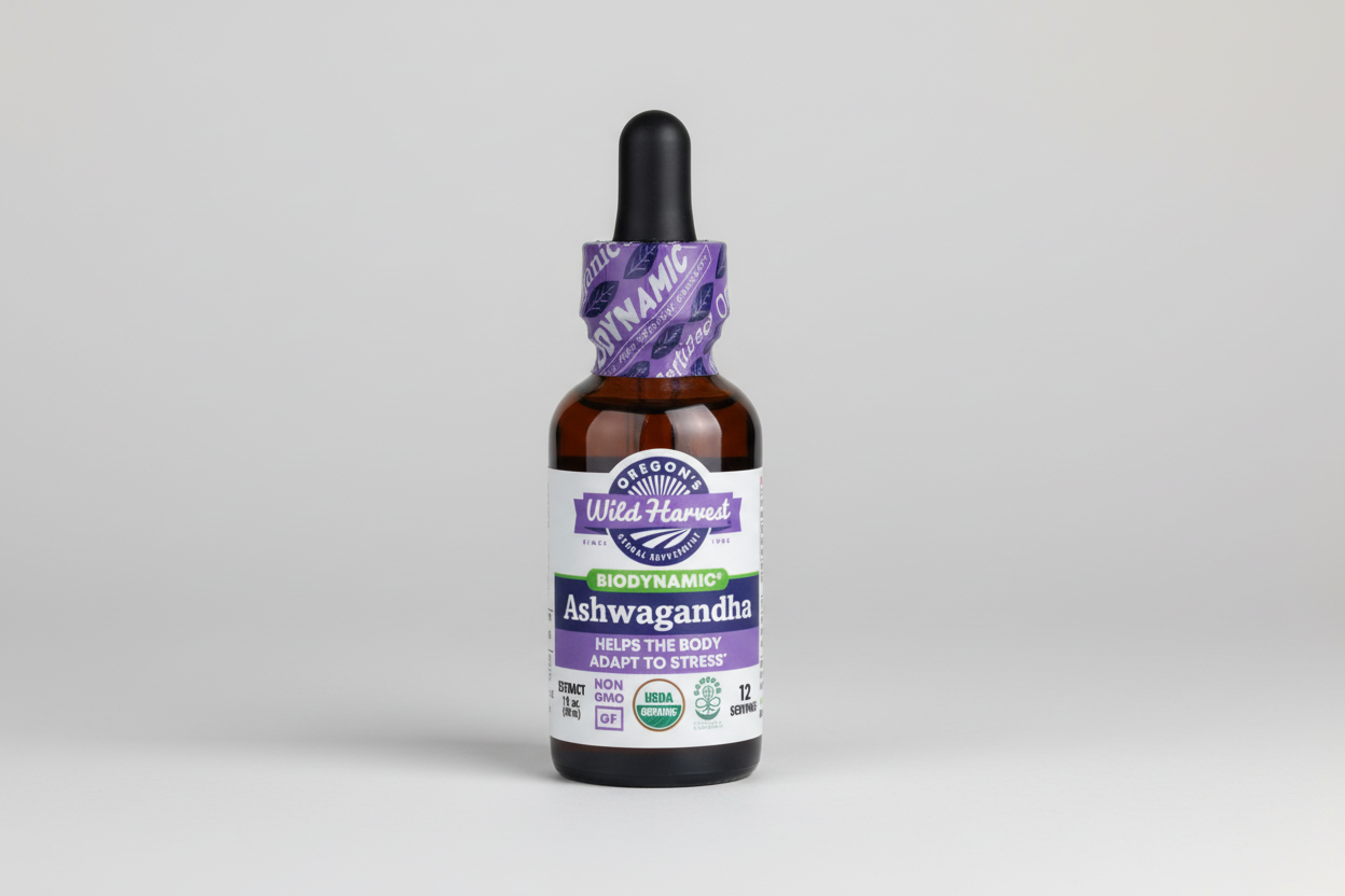 Oregon's Wild Harvest Ashwagandha Biodynamic 1 oz