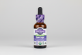 Bottle of Oregon's Wild Harvest SawLogs tincture with a purple cap on a white background
