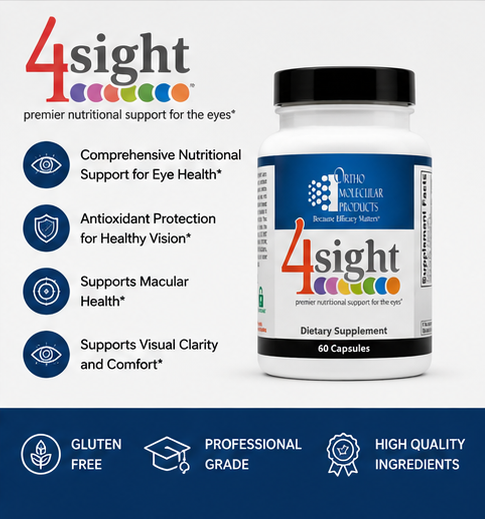 Ortho Molecular Products 4Sight 60 Capsules – eye health supplement capsules