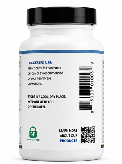 Ortho Molecular Products Adapten-All 120 Capsules – front label view