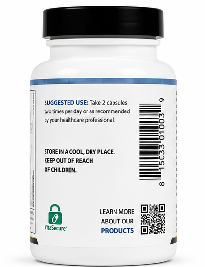 Ortho Molecular Products Adapten-All 60 Capsules – front label view