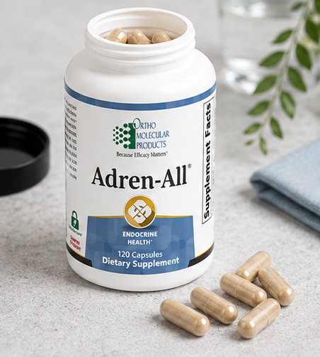 Ortho Molecular Products Adren-All 120 Capsules – ingredient detail