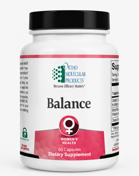 Ortho Molecular Balance 60 Capsules – product overview